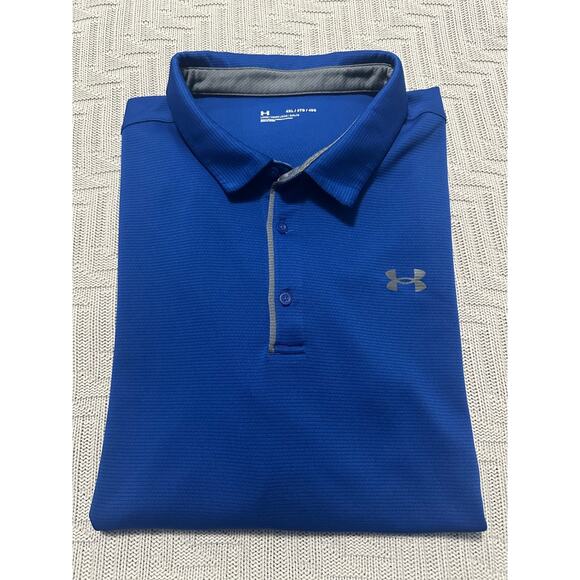Under Armour royal blue polo size 4XL - Picture 1 of 7